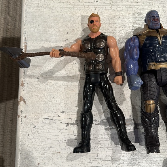 Marvel collection with sound box - Thor, Thanos, Groot, black panther. Set of 4 - Picture 4 of 6